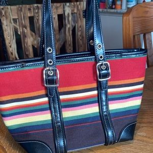 Colorful small hand bag